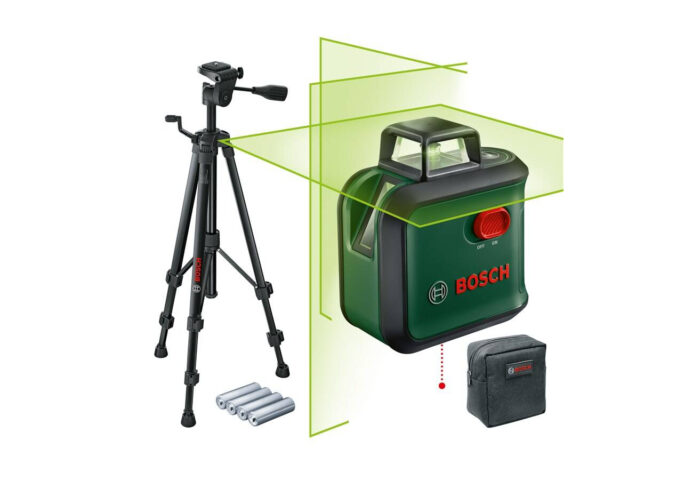 Křížový laser Bosch AdvancedLevel 360 + stativ